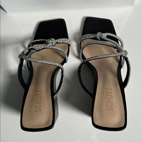 Schutz Lauryn Schutz Lauryn Crystal
Strappy Wedge Sandal - Picture 8 of 14